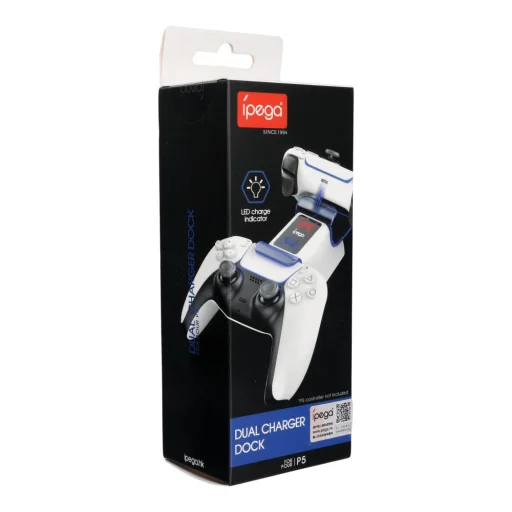 iPega P5003 2x Controller töltő dokkoló állomás Playstation 5 - 6