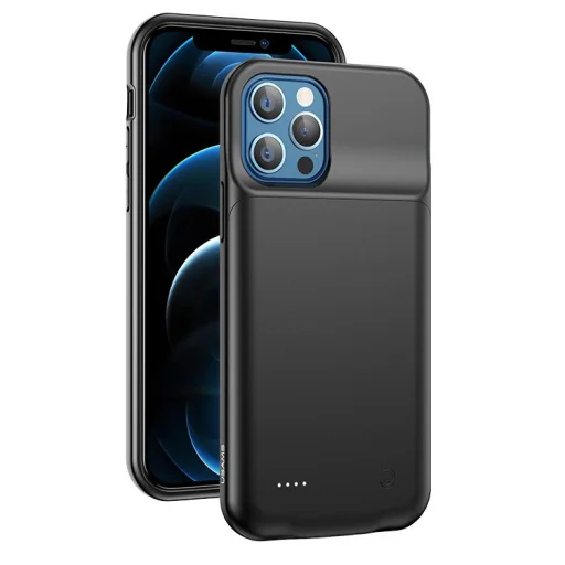 iPhone 12 Pro USAMS CD162 Akkumulátorral szerelt tok 3500mAh fekete - 1