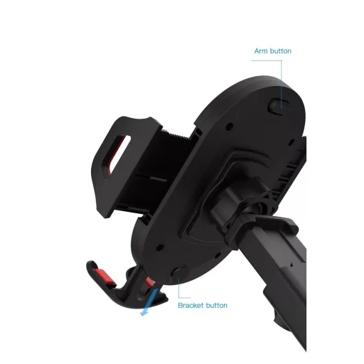 XO C39 Univerzális műszerfalra helyezhető autós telefontartó fekete - 3