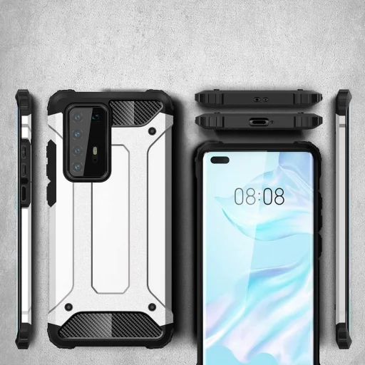 Hybrid Armor tok Huawei P40 fekete - 3
