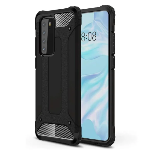 Hybrid Armor tok Huawei P40 fekete - 1