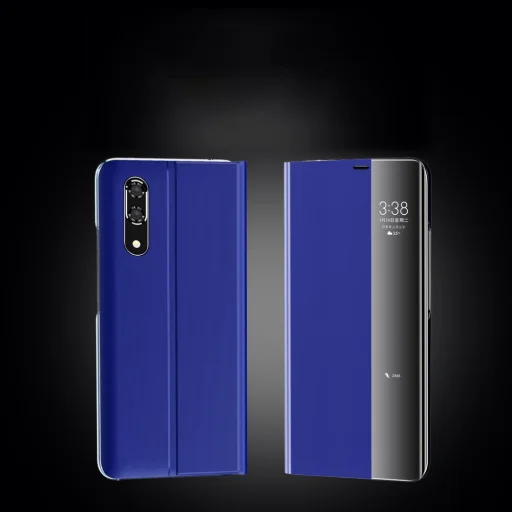 Huawei P30 Lite New Sleep Case fliptok fekete - 12