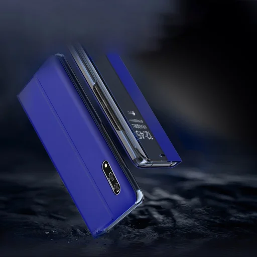 Huawei P30 Lite New Sleep Case fliptok fekete - 15