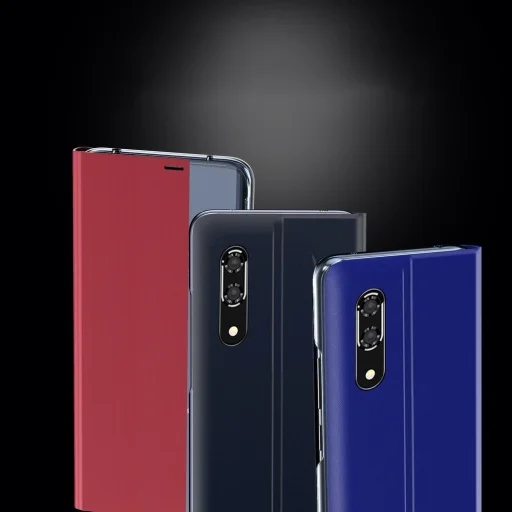 Huawei P30 Lite New Sleep Case fliptok fekete - 10