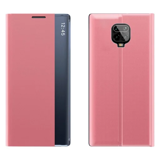 New Sleep Case fliptok Xiaomi Redmi Note 9 Pro / Redmi Note 9S pink - 1