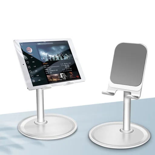 Univerzális teleszkópos asztali telefontartó állvány fekete (K3S) - 13