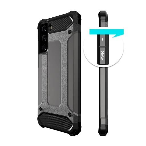 Samsung Galaxy S21+ Plus Hybrid Armor tok fekete - 3
