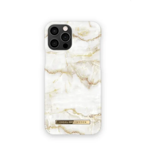 iDeal Of Sweden tok iPhone 12 / 12 Pro Golden Pearl Marble - 1