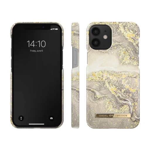 iPhone 12 / 12 Pro iDeal Of Sweden tok Sparkle Greige Marble - 2