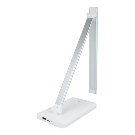 Asztali LED lámpa + USB PH376 ezüst - 1
