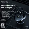 Remax RCC109 Bluetooth FM transmitter + autós töltő 2xUSB 3A + LCD kijelző + AUX + TF kártyaolvasás fekete thumbnail