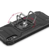 iPhone XR Wozinsky Ring Armor Case Kickstand telefontok kék - 8