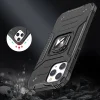 iPhone 12 Pro MAX Wozinsky Ring Armor Case Kickstand telefontok fekete thumbnail