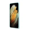 Samsung S21+ Plus Guess GUHCS21MLSLMGLB Metal Logo szilikon tok világoskék thumbnail