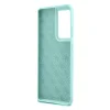 Samsung S21 Ultra Guess GUHCS21LLSLMGLB Metal Logo szilikon tok világoskék thumbnail