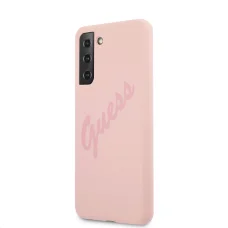 Samsung S21+ Plus Guess GUHCS21MLSVSPI Silicone Vintage tok pink
