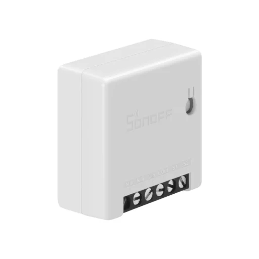 Sonoff MINI Wi-Fi vezeték nélküli okos kapcsoló (kapcsoló dobozba) fehér (M0802010010) - 3