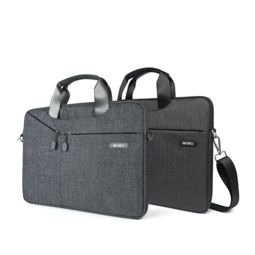 WiWU Bag Gent Business Laptop táska 15.6'' méretben fekete - 3