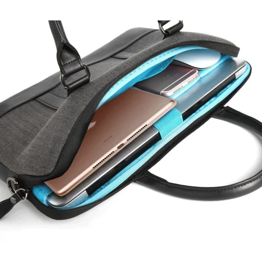 WiWU Bag London Briefcase Laptop táska 15.6'' méretben fekete - 5