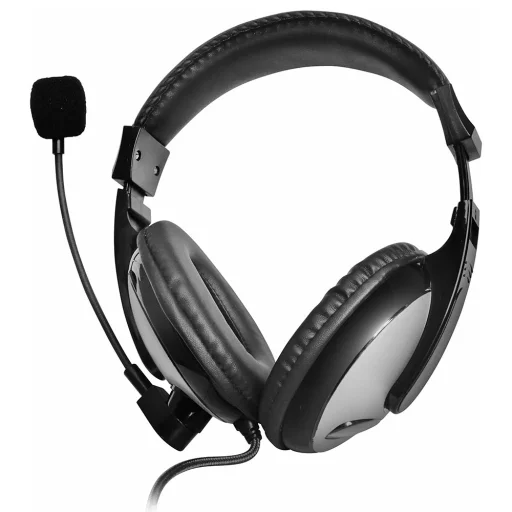 Cliptec BMH688 Clearbeat II vezetékes fülhallgató mikrofonnal szürke (gamer) 2 x 3.5mm jack - 2