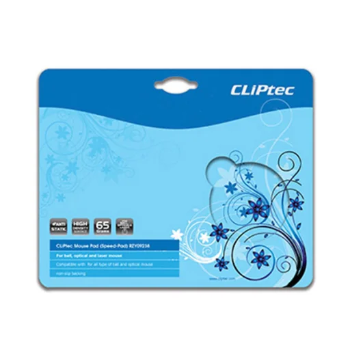 Cliptec Speed-Pad RZY238 egérpad kék - 2