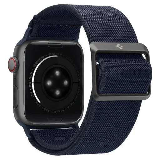 Apple Watch 4/5/6/7/8/SE/Ultra (42/44/45/49mm) Spigen Fit Lite Óraszíj Sötétkék  (AMP02287) - 4