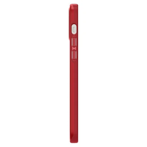 iPhone 12/ 12 Pro Spigen Thin Fit ultravékony tok piros (ACS02252) - 5
