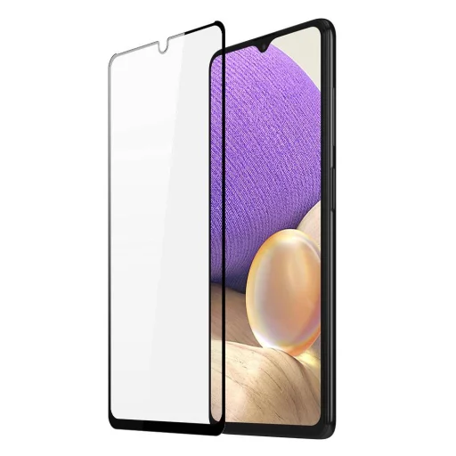 Kijelzővédő üvegfólia 5D SAMSUNG GALAXY A32 5G fekete - 11