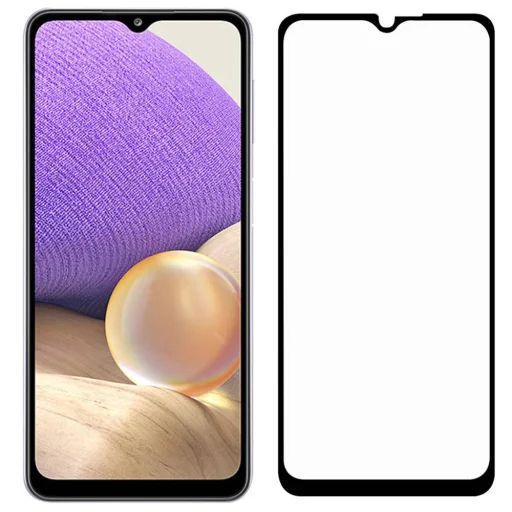 Kijelzővédő üvegfólia 5D SAMSUNG GALAXY A32 5G fekete - 3