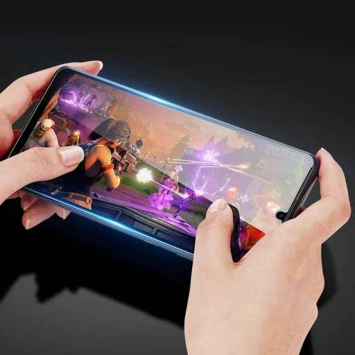Kijelzővédő üvegfólia 5D SAMSUNG GALAXY A32 5G fekete - 13