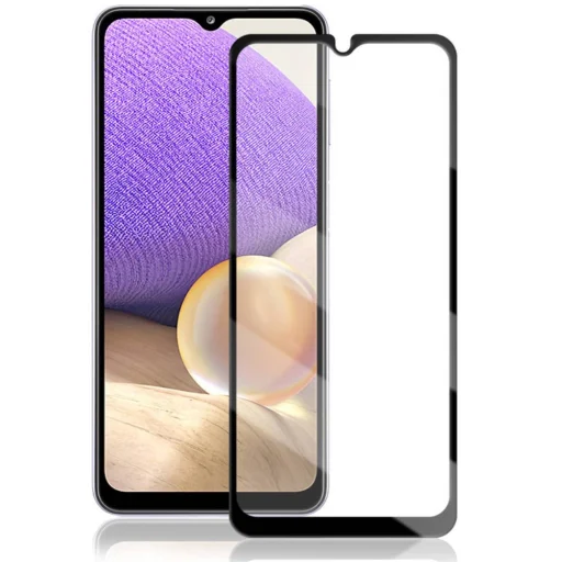 Kijelzővédő üvegfólia 5D SAMSUNG GALAXY A32 5G fekete - 4