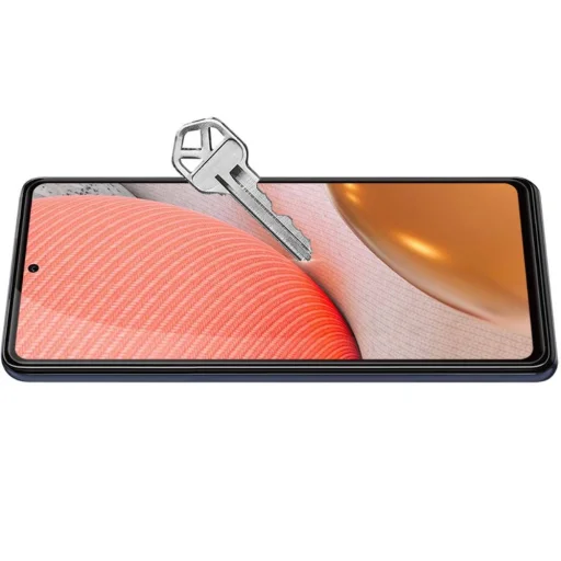 Kijelzővédő üvegfólia 5D SAMSUNG GALAXY A72 fekete - 5