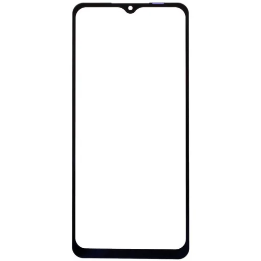 Samsung Galaxy A02s Kijelzővédő üvegfólia 5D fekete - 2