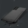 Samsung S21 Ultra Tech-Protect Powercase tok 4700mAh akkumulátorral fekete thumbnail