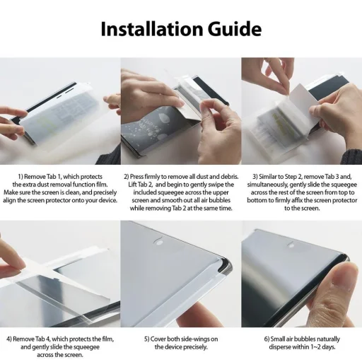 Xiaomi Mi 11 Ringke Dual Easy 2x kijelzővédő PET fólia (DWXI0005) - 5