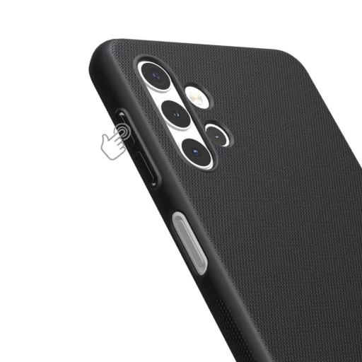 Samsung A32 5G Nillkin Frosted Shield tok fekete - 9