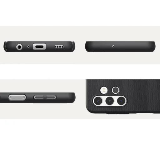 Samsung A32 5G Nillkin Frosted Shield tok fekete - 5