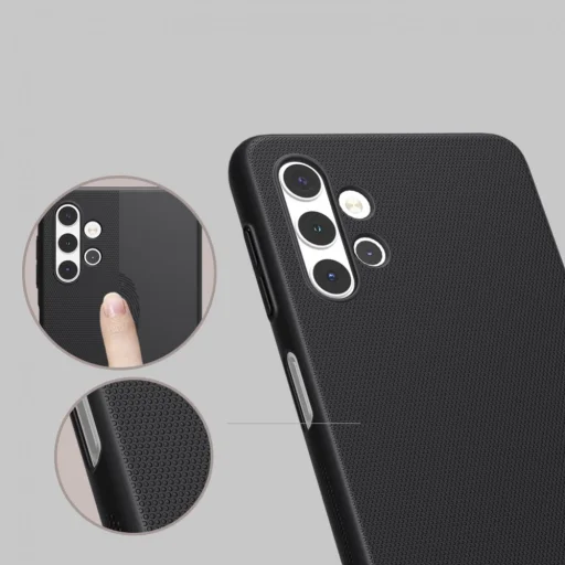 Samsung A32 5G Nillkin Frosted Shield tok fekete - 6