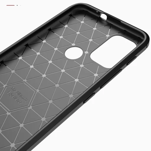 Motorola Moto G10/G30 Tech-Protect carbon mintájú TPU tok fekete - 2