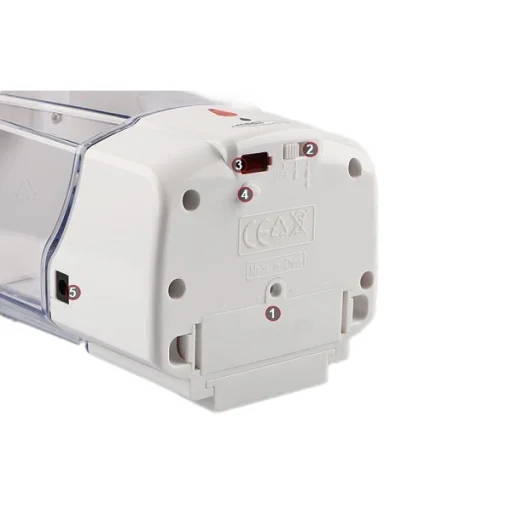 Automata érintés mentes szappan adagoló 700ml falra szerelhető fehér - 6