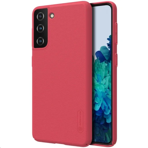 Samsung Galaxy S21 Nillkin Frosted Shield tok piros - 1