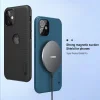 iPhone 12 mini Nillkin Super Frosted PRO Magnetic tok kék thumbnail
