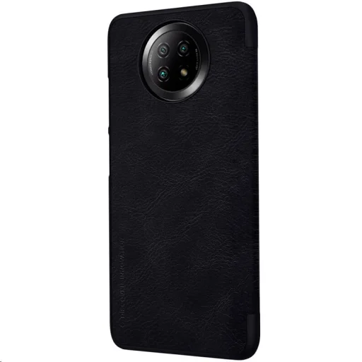 Nillkin Qin bőr fliptok Xiaomi Redmi Note 9T fekete - 2