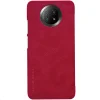 Nillkin Qin bőr fliptok Xiaomi Redmi Note 9T piros thumbnail