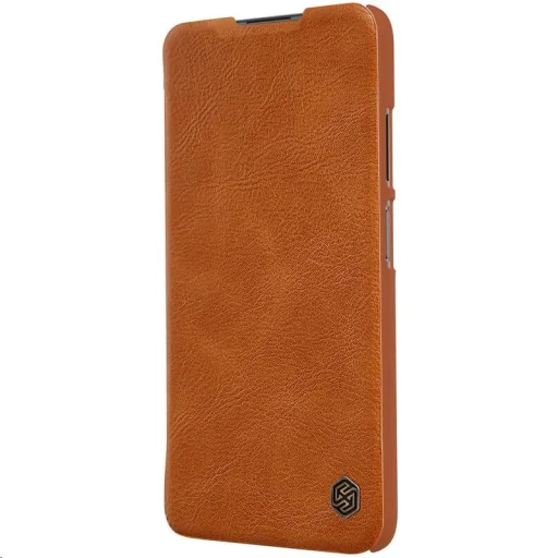 Nillkin Qin bőr fliptok Xiaomi Redmi Note 9T barna - 3