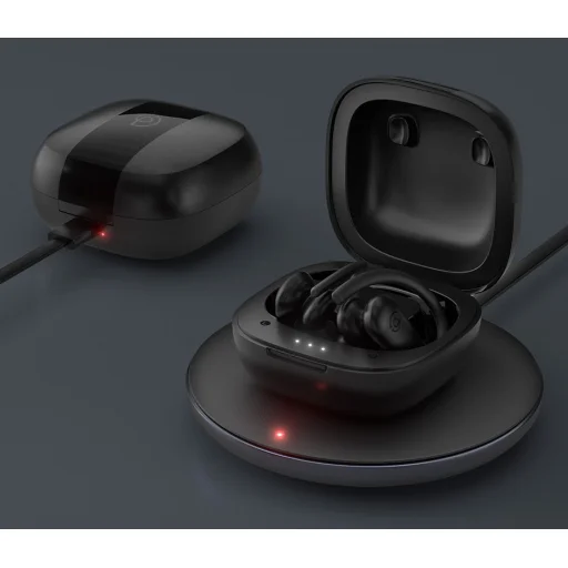 Haylou T17 TWS Vezeték nélküli bluetooth Sport fülhallgató fekete - 6