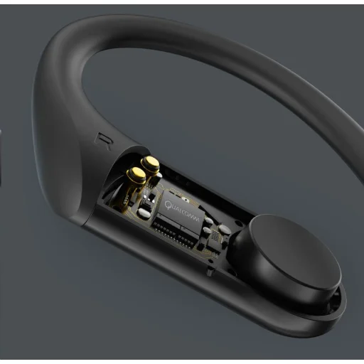 Haylou T17 TWS Vezeték nélküli bluetooth Sport fülhallgató fekete - 2