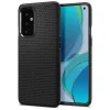 OnePlus 9 Spigen Liquid Air flexibilis TPU gél tok matt fekete (ACS02684) thumbnail