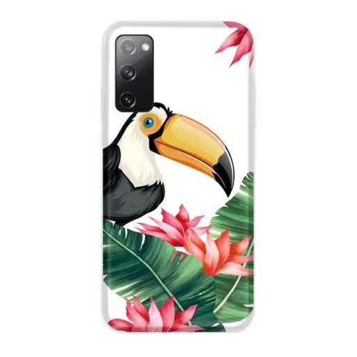 Casegadget tukán mintás tok Samsung S20 FE - 1