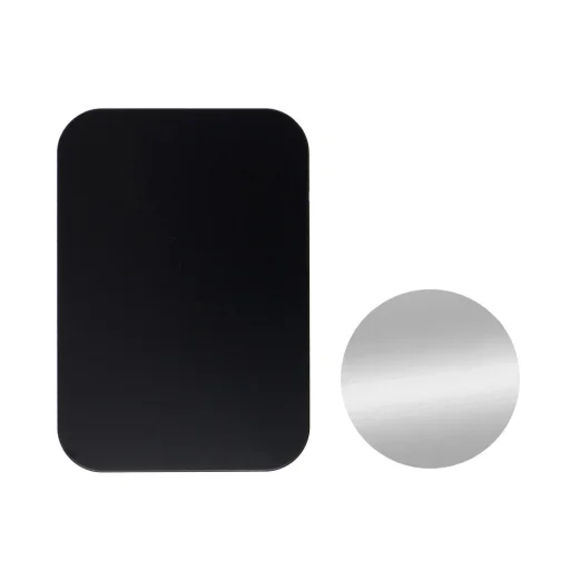 Mágnesezhető fém lap mágneses telefontartóhoz fekete - 1